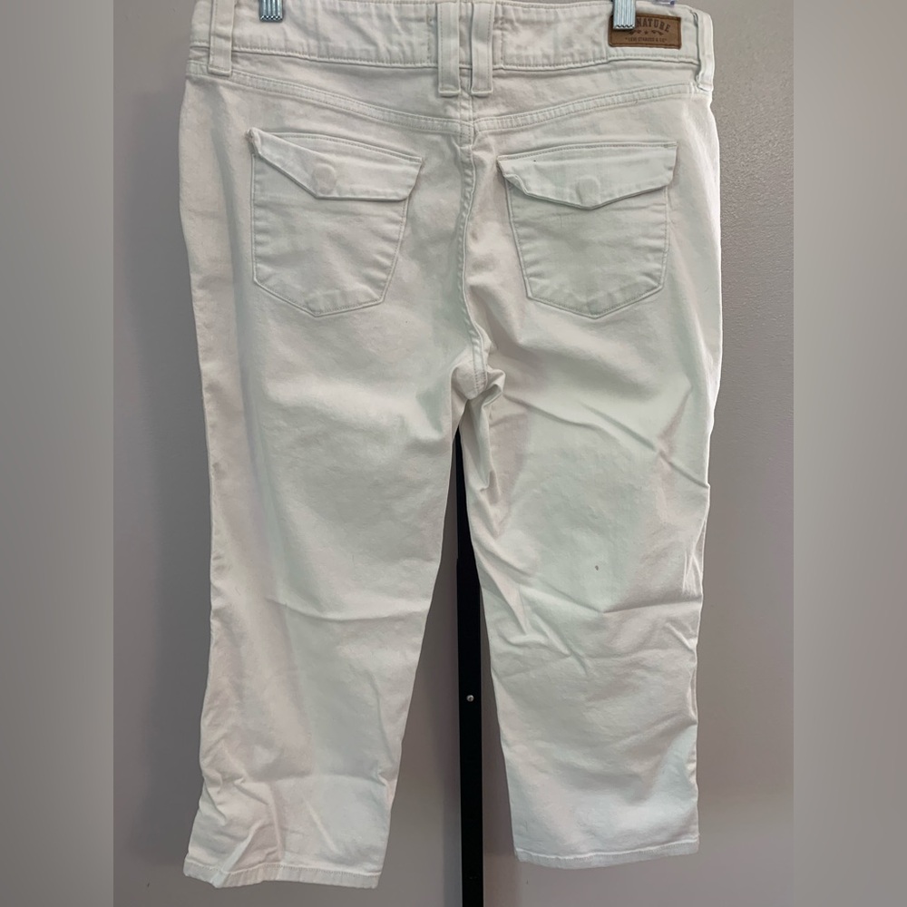 Vintage Signature by Levi Strauss White Capris